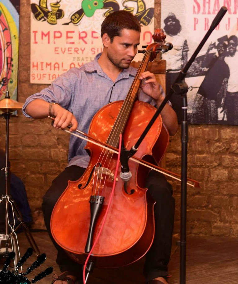 indian cello player bangalore india